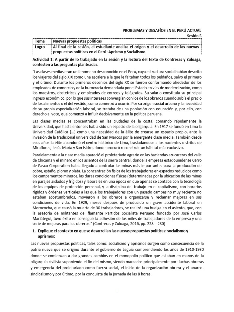Foro semana 05 1 g pdf per comunismo