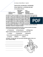 Campo Formativo Ética, Naturaleza Sopa Maizz