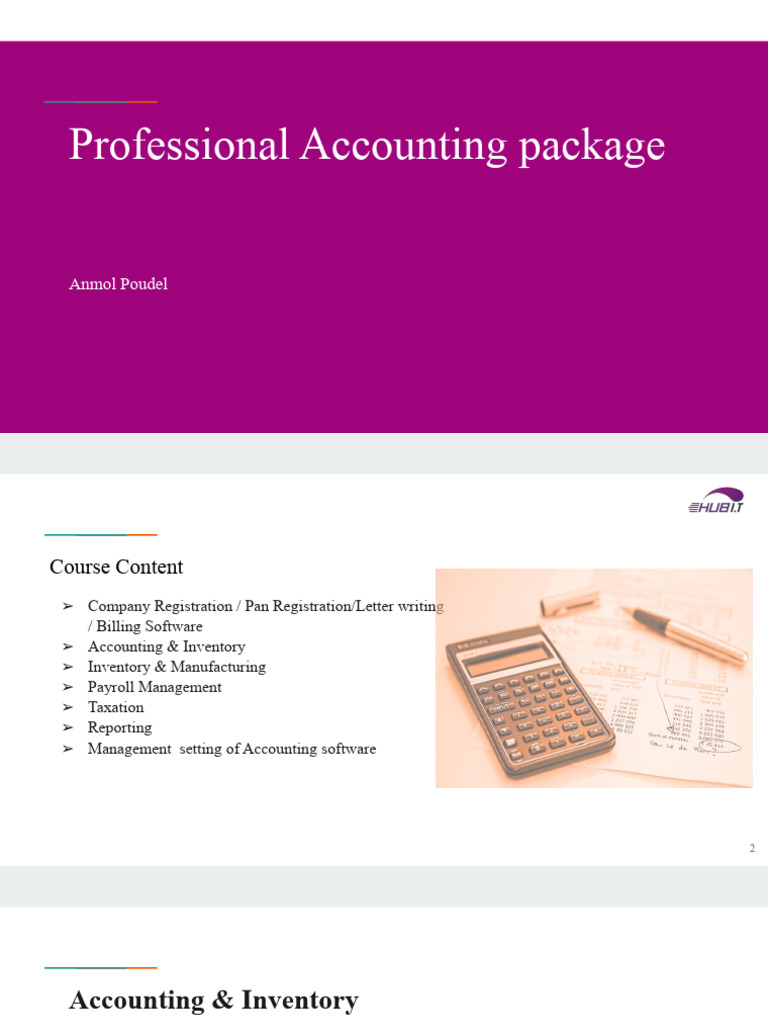 Erp Accounting Package Free