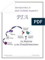 Pía. La Materia y Sus Transformaciones