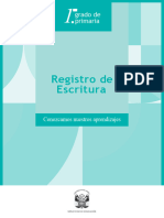 Registro Escritura 2021 1