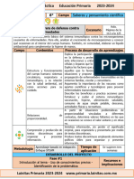 6to Grado Marzo - 01 Una Barrera de Defensa Contra Las Enfermedades (2023-2024) - 1