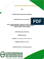 Derecho Constitucional - Cuadro Del Resumen