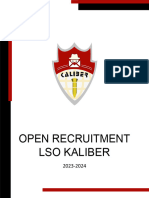 Rulebook Oprec Kaliber