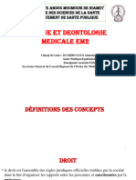 01 Cours Deontologie Em2 PDF