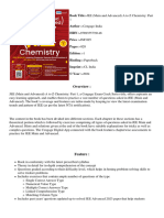 Overview:: Book Title:-JEE (Main and Advanced) A To Z Chemistry: Part