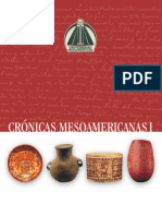 Crónicas Mesoamericanas-Historia Literatura Prehispánica