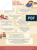 Blue and Red Illustrated Modern Healthy Parenting Infographic