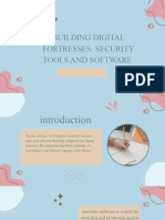 Blue Pink Pastel Cute Creative Portfolio Presentation