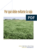 Soja (Por Que Debe Evitarse La Soja) (Sally Fallon y Mary G