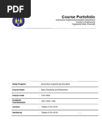 Grace - Course Portofolio - Listrik Dan Elektronika Dasar