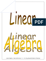 Linear Algebra Theory - Concepts - SystemsOfEquations