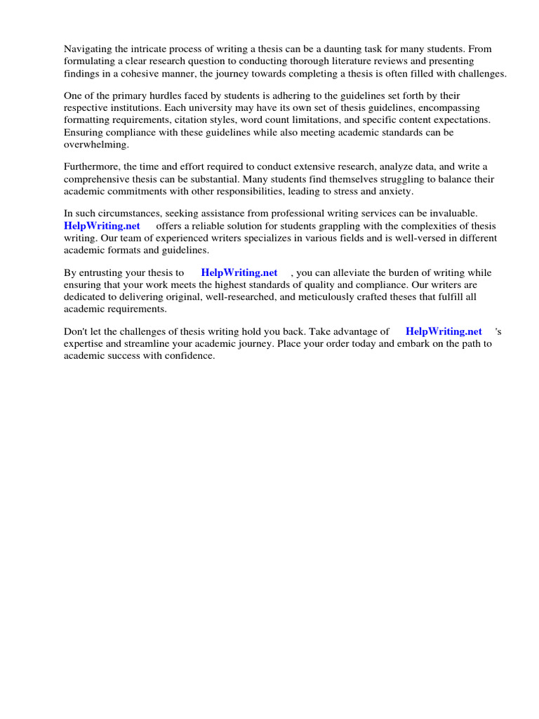 Iub Thesis Guidelines PDF Thesis Geographic Information System