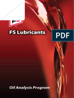 FS Lubricants. Oil Analysis Program