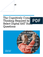 Digital Sat Cognitive Lab Report