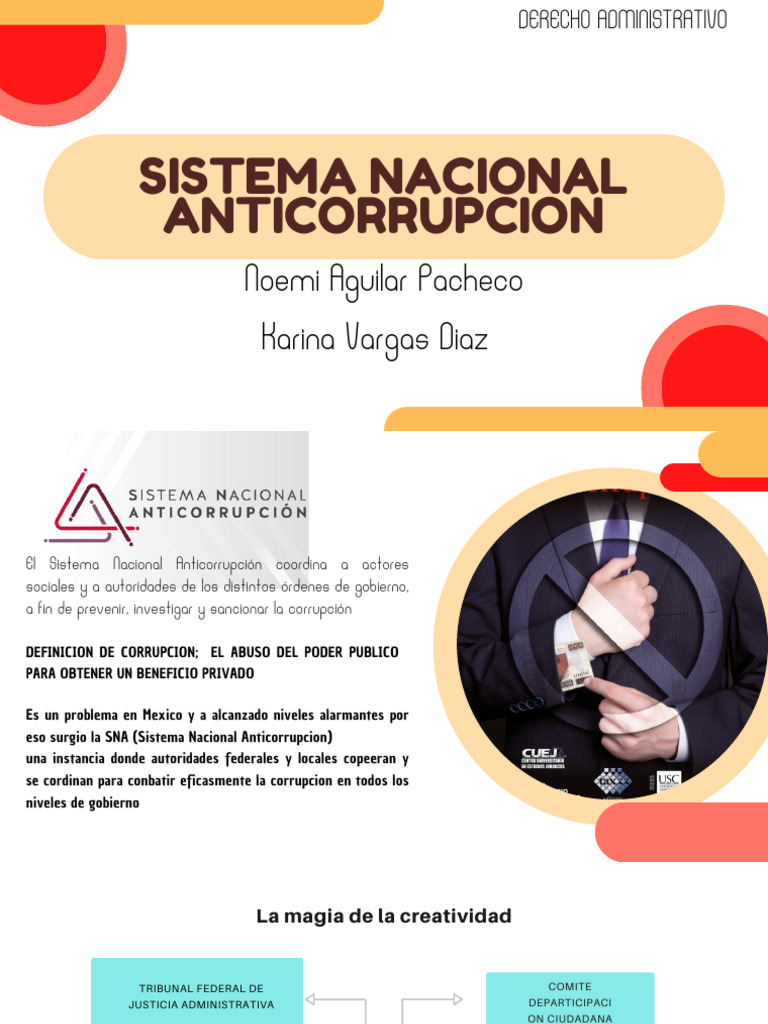 Sistema Nacional Anticorrupcion | PDF
