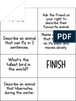 Animal Board Game