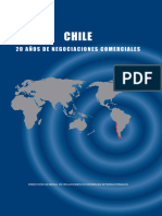 Chile 20 Años de Negociaciones Comerciales Direcon 2009