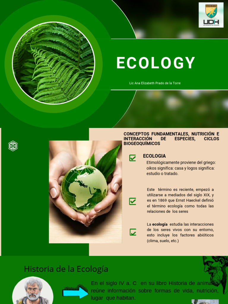 Nociones Fundamentales Clase 1 | PDF | Ecología | Ciencias de la Tierra