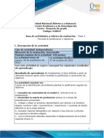 Guia de Actividades y Rúbrica de Evaluación - Unidad 2 - Paso 3 - Formula La Justificación y Objetivos