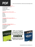 Comprehensive World Geography Notes | PDF