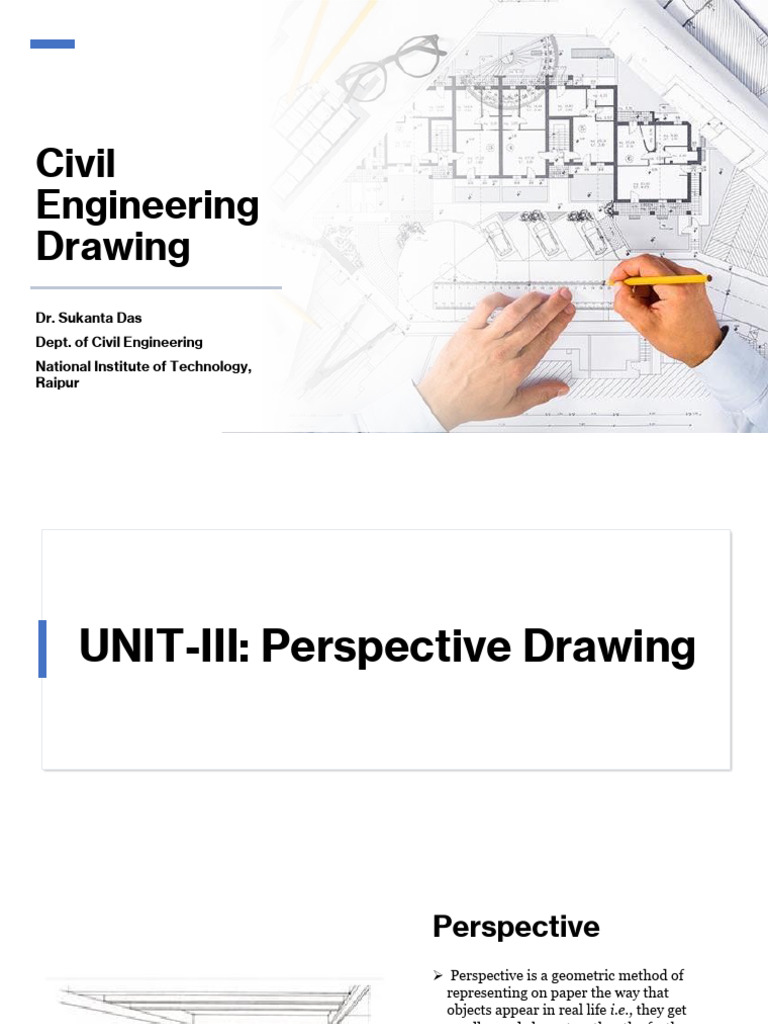 Perspective Drawing in Civil Engineering | PDF | Perspective (Graphical ...