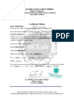 Certificado Carlos Alberto Torres Trista