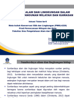 Inisiasi - 6 - Sumberdaya Alam Dan Lingkungan Hidup Dalam Konteks Pembangunan Wilayah Dan Kawasan