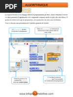 Cours de Scratch - Exercices Et Corrections | PDF | Structure de ...