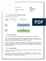 Étapes de La Création D'une Base de Données