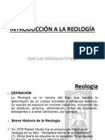 Introducción A La Reología