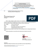 Undangan Sosialisasi Pelayanan Prima