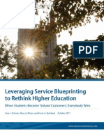 Leveraging Service Blueprinting To Rethink Higher Education