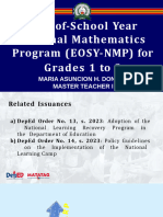 National Mathematics Program
