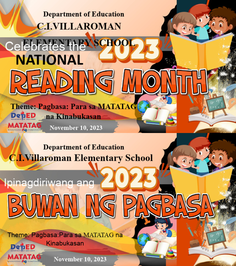 Reading Month Tarpapel PDF