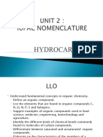 Unit 2 Hydrocarbon