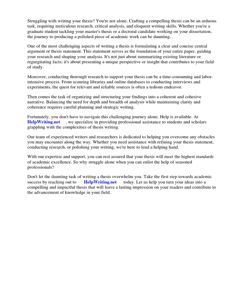 what-was-the-thesis-or-main-argument-of-the-declaration-of-independence