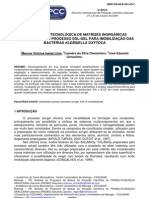 Aplicação Biotecnológica de Matrizes Inorgânicas