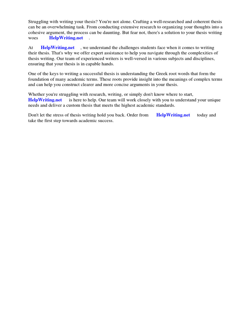 thesis-greek-root-words-pdf