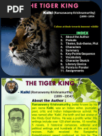 Class XII English CH 6 The Tiger King