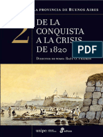 Historia de la provincia de Buenos Aires  tomo 2. De la conquista a la crisis de 1820