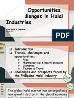 Halal Trends, Opportunities and Challenges in Halal Industries