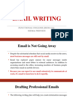 Email Writing