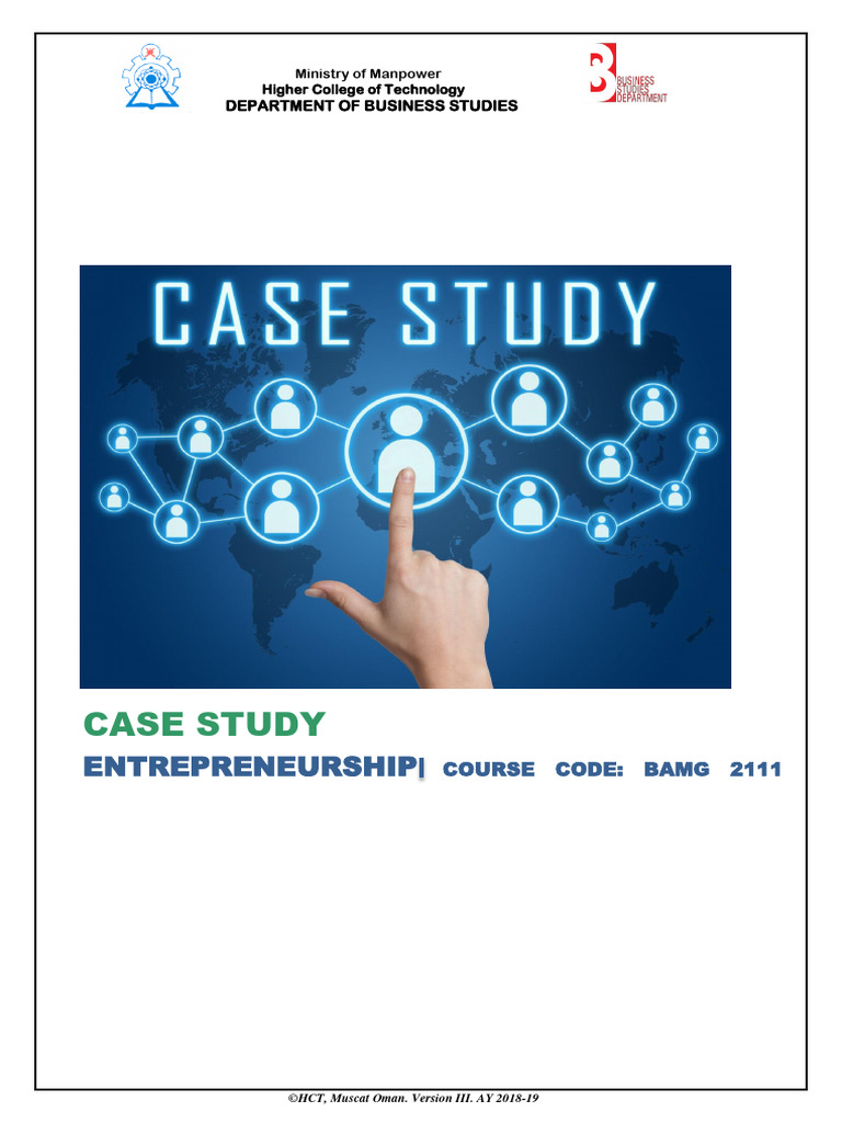 Omani Entrepreneurship Case Studies | PDF | Entrepreneurship | Startup ...