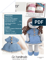 Crochet Doll - Virkad Docka