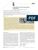 Acute and Chronic Toxicity Effects of Silver Nanoparticles (NPS) On Drosophila Melanogaster