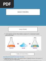 Remedial Unit 4 | PDF | Solubility | Solvation