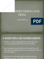 Last Homecoming and Trial of Rizal