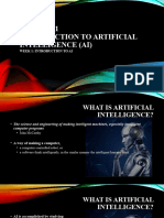 Chapter 1 Introduction To Artificial Intelligence