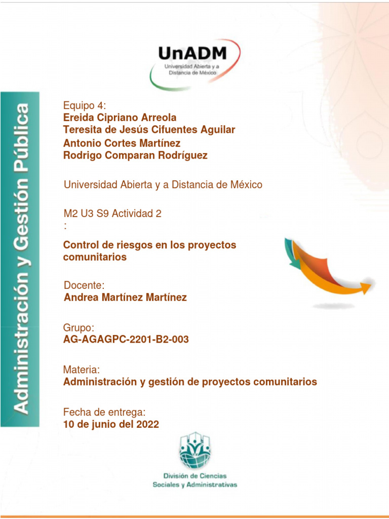 Agcp U3 S9 A2 Rocr | PDF | Residuos | Agua